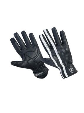 Motorcycle Gloves Racing Touchscreen Leather Armored Riding Biker Gloves Black